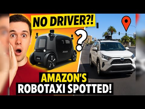 Zoox Robotaxi in Action: Amazon’s Self-Driving Future Begins in LA &amp; Vegas