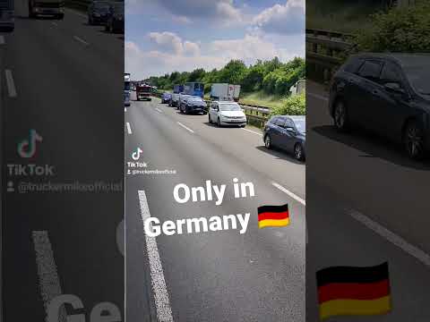 The discipline in Germany 🇩🇪 is on another level #autobahn #germany #firetruck #trucker #shorts #lkw