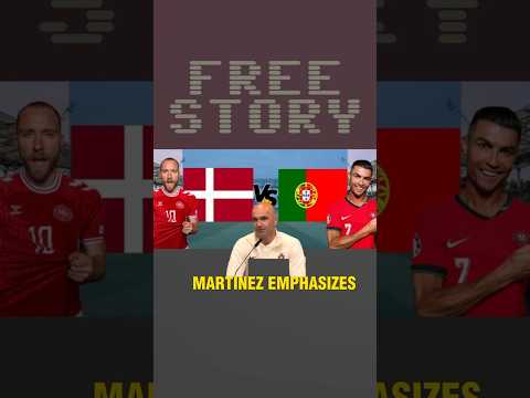 Portugal Set to Destroy, Denmark Vows to Strike Back! #cr7 #football #nationalleague #portugal